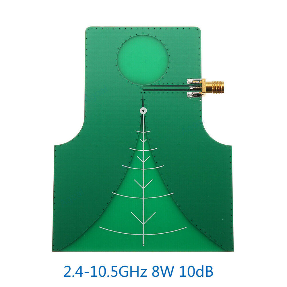 2.4G Transmission Antenna 2.4-10.5GHz 8W 10dB UWB Directional High Gain Wideband