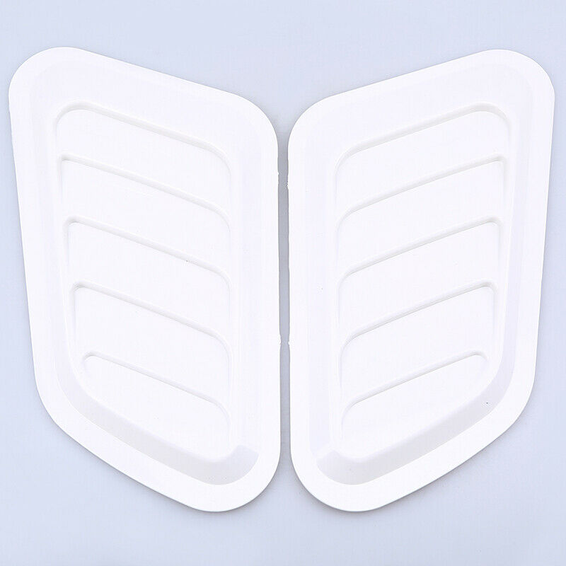 Universal Car Air Flow Fender Intake Hood Scoop Vent Bonnet Cover Decorative