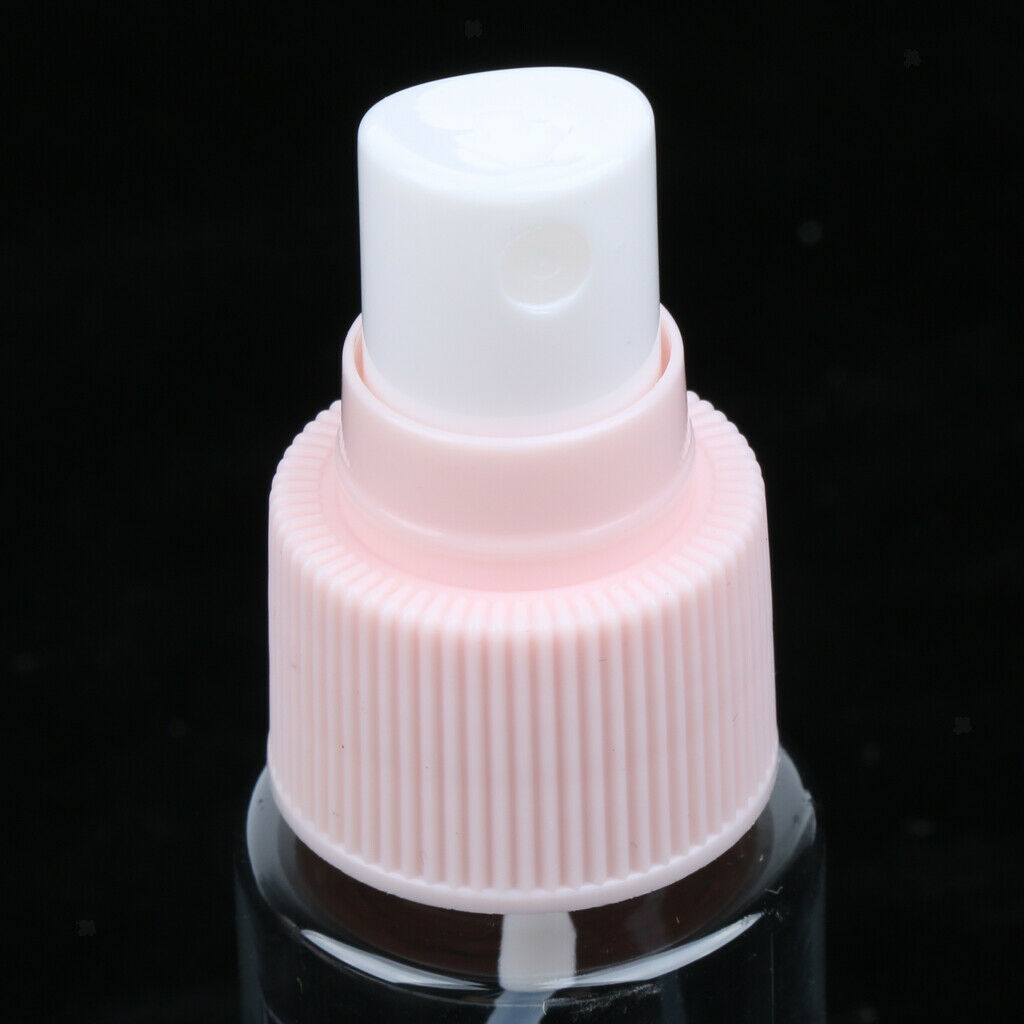 10 Pcs Refillable Cosmetic Containers Makeup Jars for Shampoo Emulsion Pink