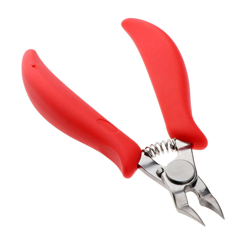 professional Cuticle Nipper Nail Clipper Trimmer Cutter Manicure Red