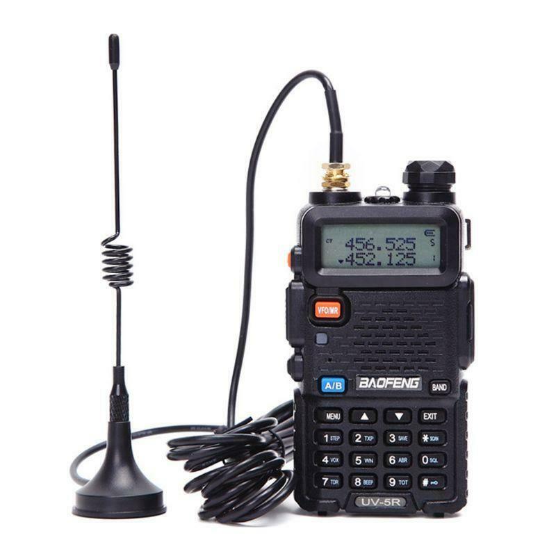 Radio Mini Car VHF Antenna for Quansheng Baofeng 888S UV5R Walkie Talkie UHF