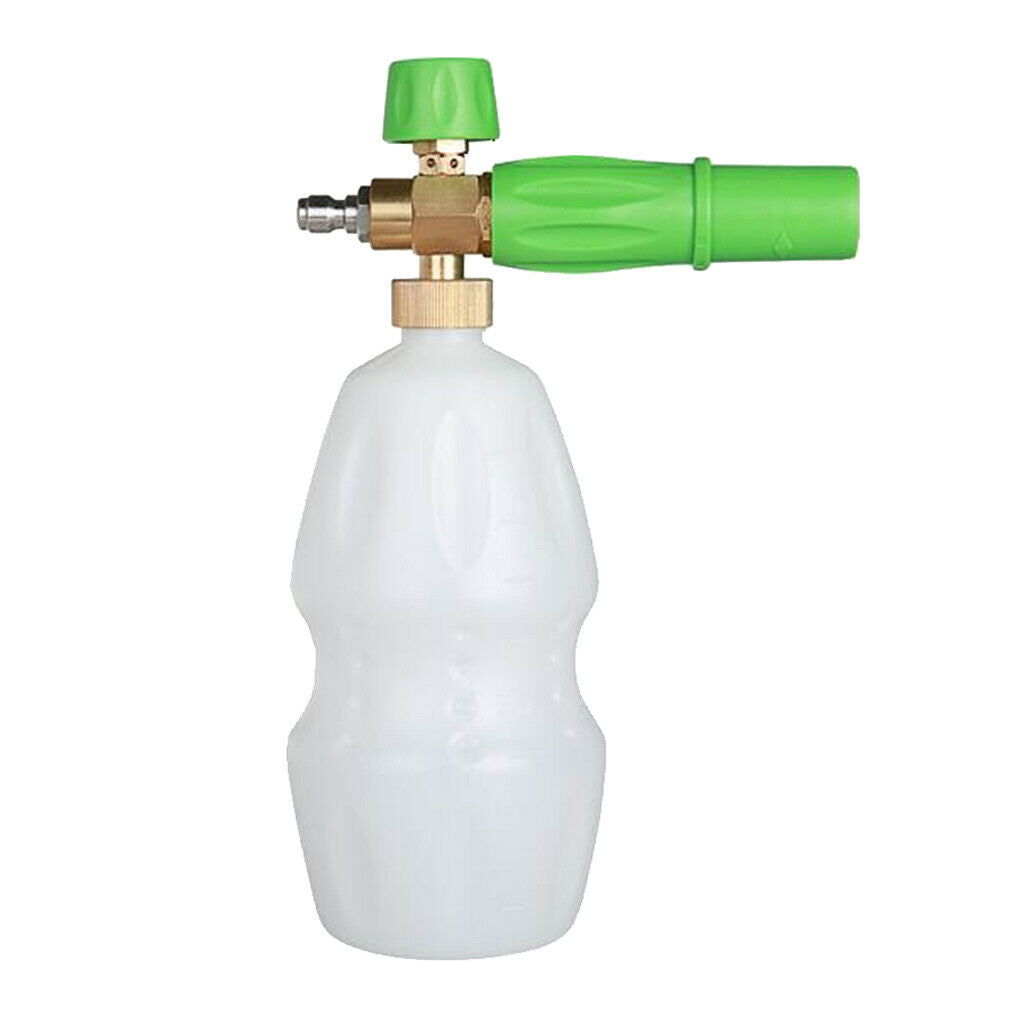 1/4'' Adjustable Snow Foam Sprayer Car Wash Gun Soap Pressure Washer Bottles
