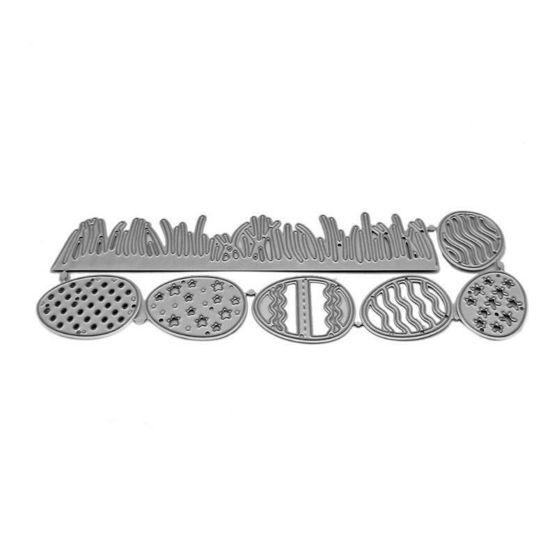 Grass Eggs Metal Cutting Dies Stencil DIY Scrapbooking Album Paper Card Template