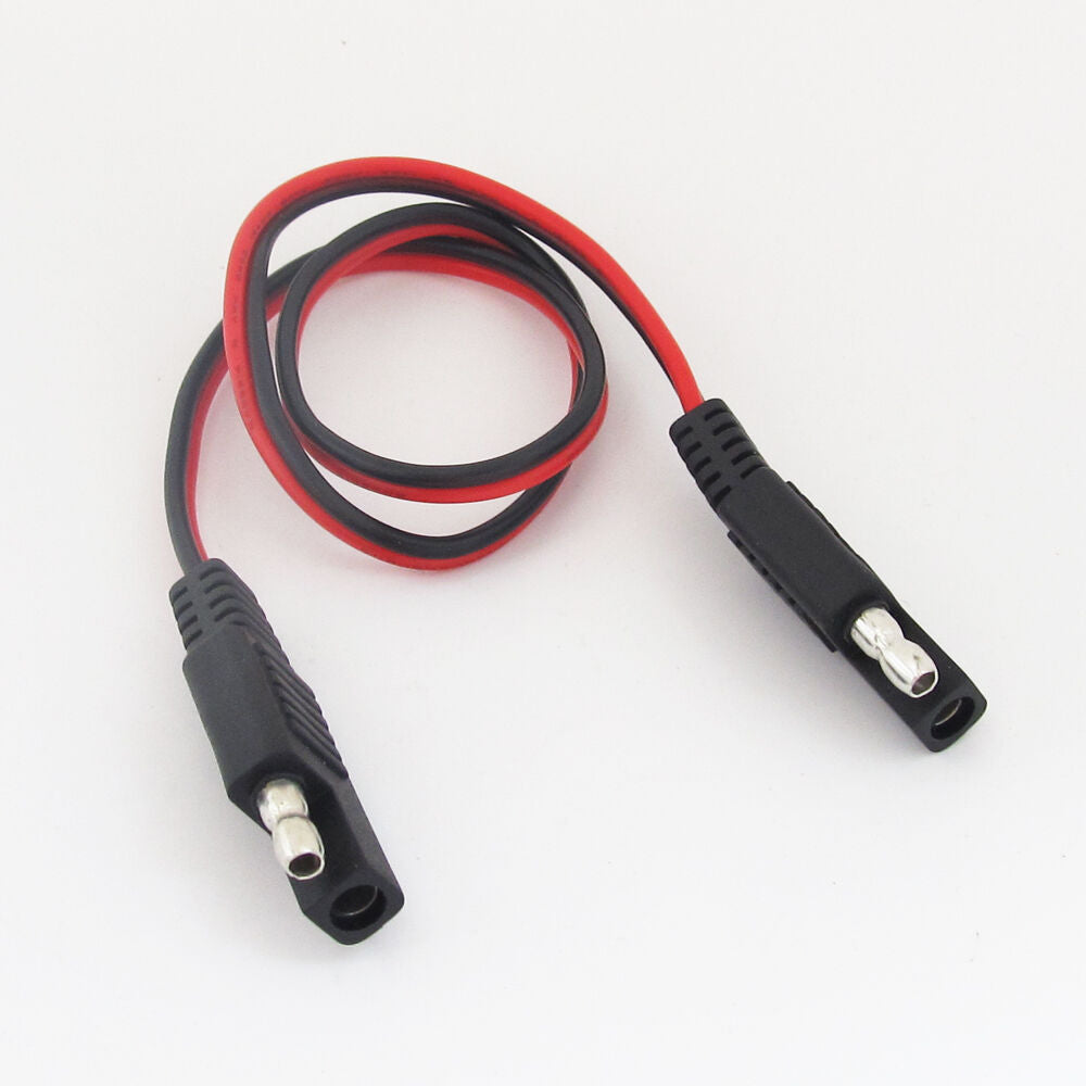 5pcs 0.5M SAE to SAE DC Power Automotive Cable 18AWG for Cigarette Cable R + B