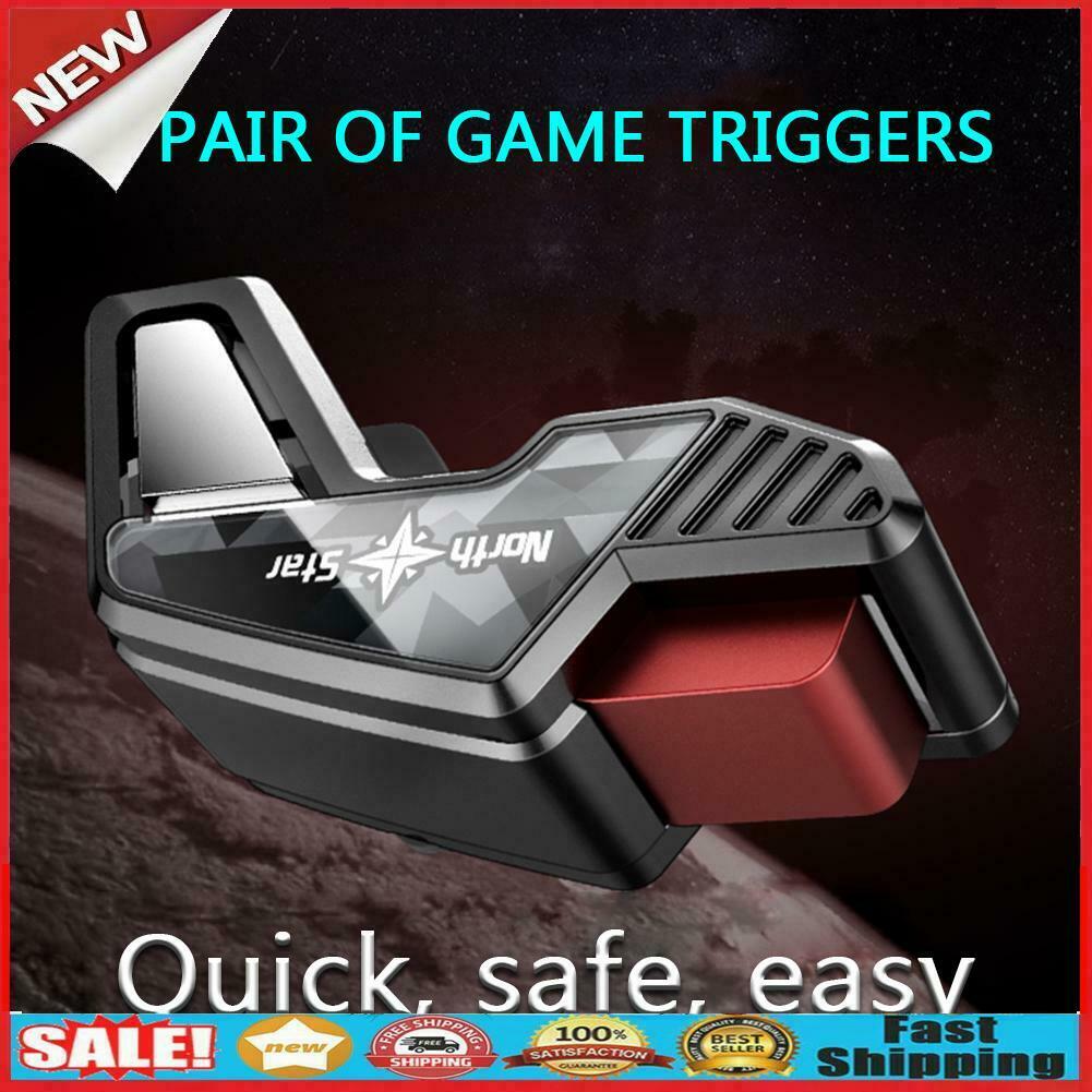 1 Pair Mobile Phone Game Fire Button L1 R1 Aim Shooter Trigger Controller @