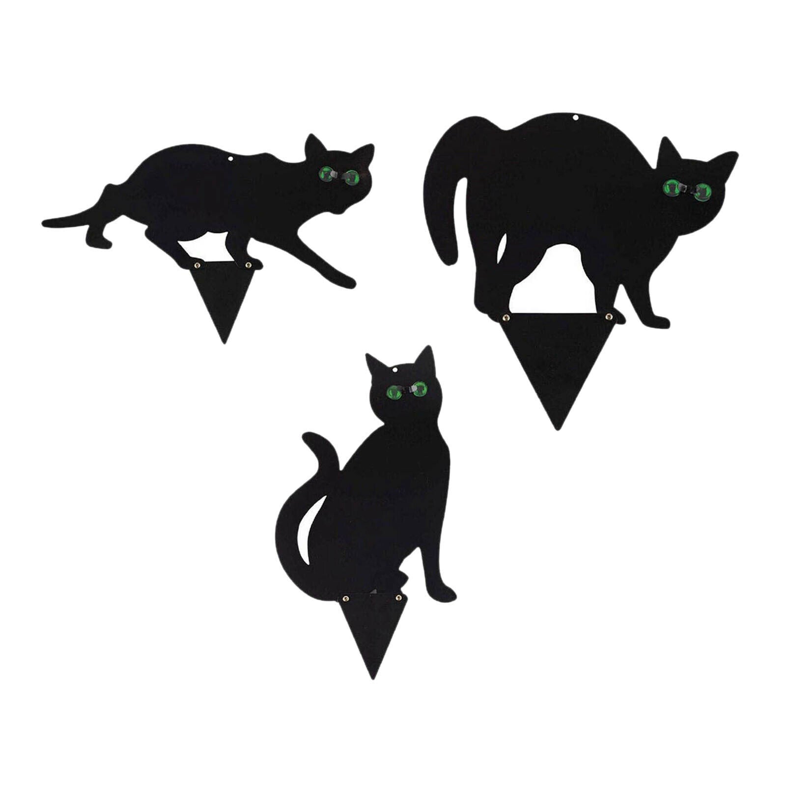 3pcs/set Car Shape Bird Scarer Decoy Crow Rodents Deterrent for Garden Decor