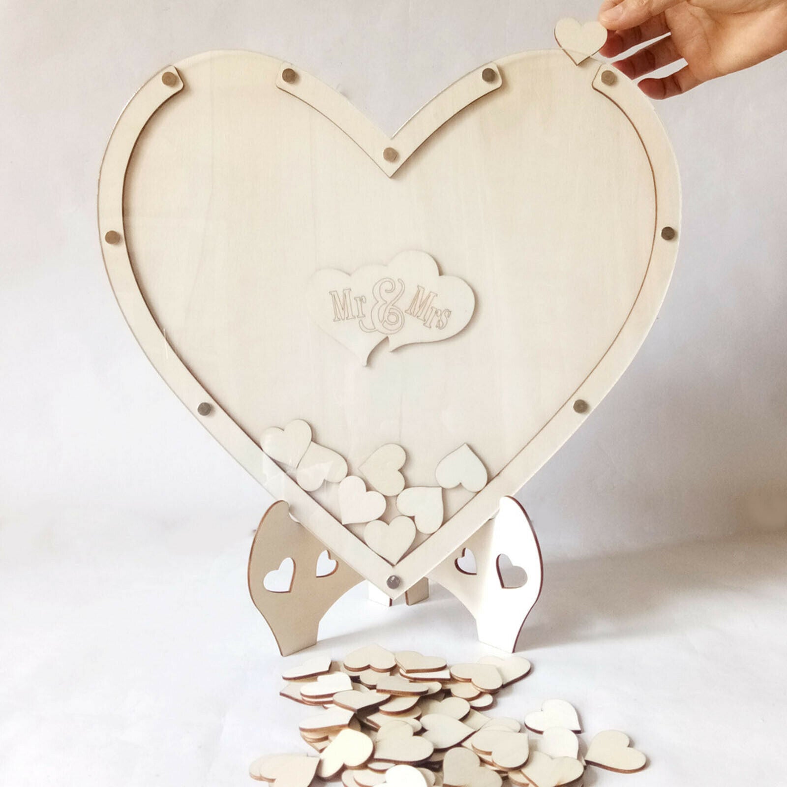 Wedding Guest Book Boxwood Visitors Drop Box Wedding Event Cards Reception