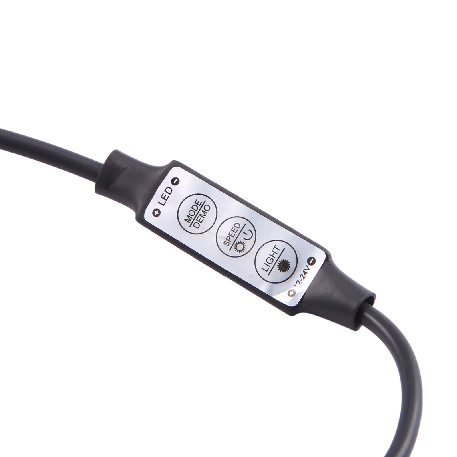 Mini Remote Controller 12A 12V-24V Dimmer for LED tape strips monochrome contrE3