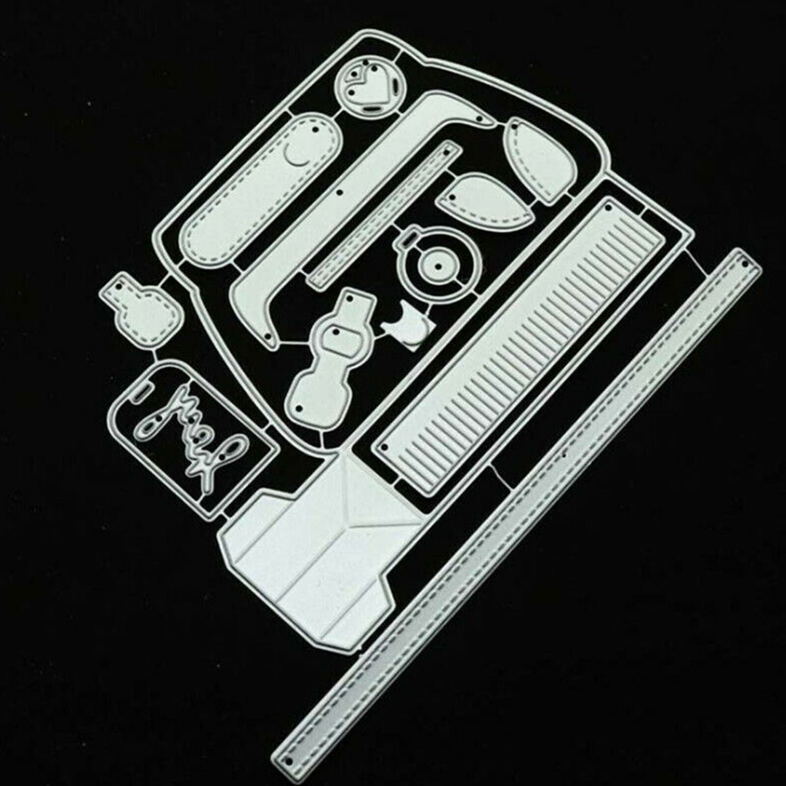 Punching template handbag Easter wedding Christmas birthday card album DIY
