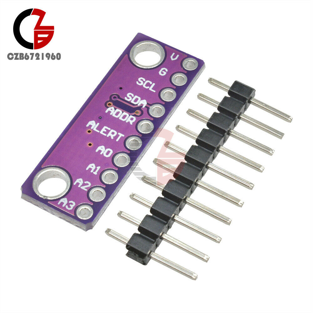 ADS1015 12-Bit I2C 4 Channel Converter Module ADC+PGA Development Board 2-5V