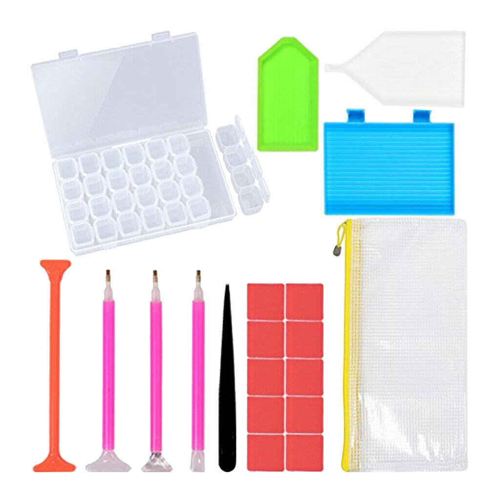 20 Pieces Diamond Painting Tools 5D Diamond Painting Accessories for Adults Kids