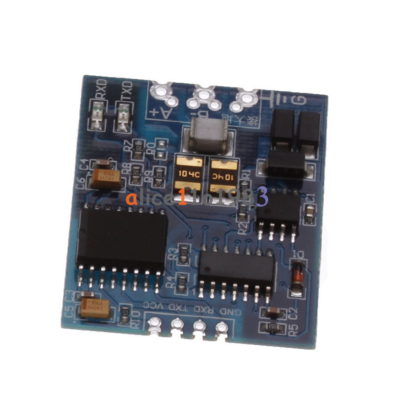3V-5.5V Industrial TTL To RS485 Module RS485 To TTL Serial UART With Isolation