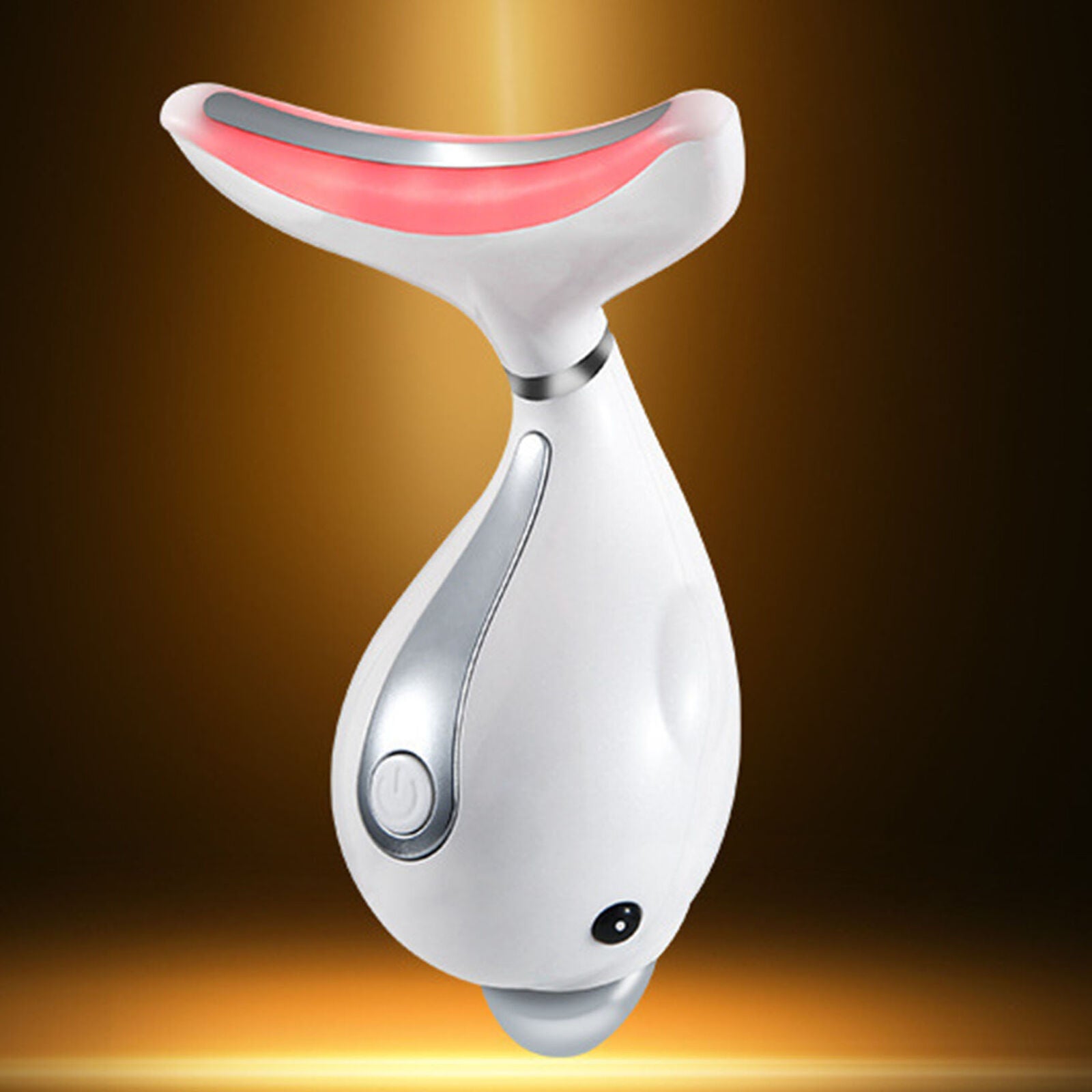 LED Therapy Neck Massager Safe Face Lifting Tool Vibration