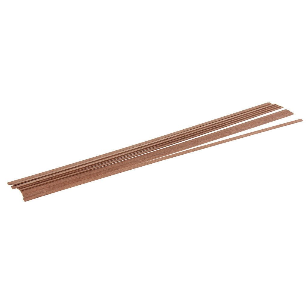 10 Guitar Strip Luthier Binding Purfling Inlay Guitar Body Parts Sapele