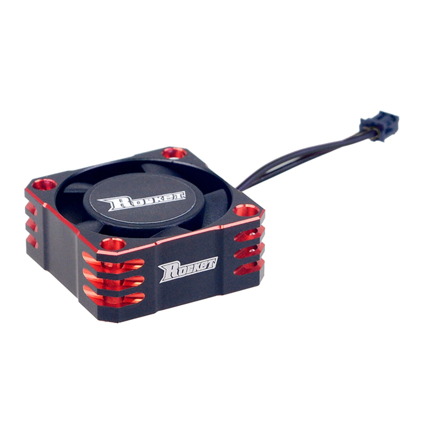 Powerful Mini Metal RC Motor Cooling Fan Heat Dissipation RC Car Accs ESC Black