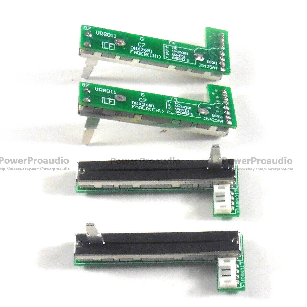 4x UPGRADE Ch1 or Ch3 Fader Assembly for Pioneer DJM 700 (DWX2681 / DWX2683)