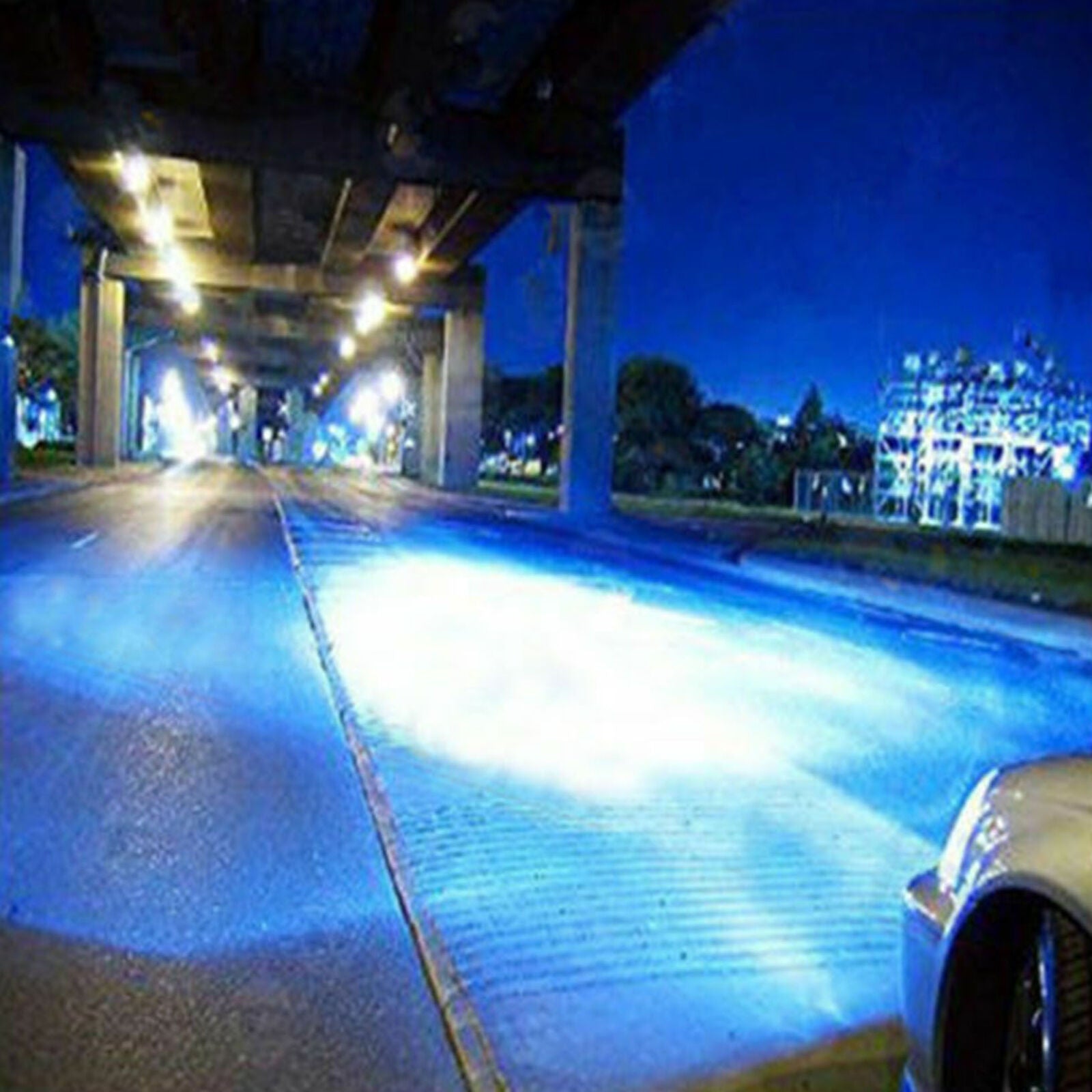 9005 9145 LED Headlight Kit 100W 20000LM High Low Beam Bulb HB3 8000K Ice blue