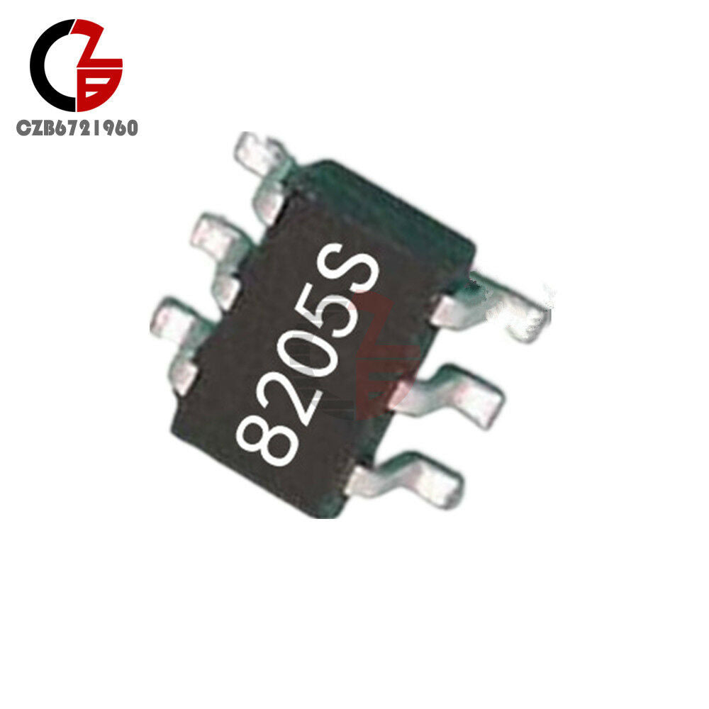10PCS CEG8205S 8205S 8205 SOT23-6 Dual N-Channel Field Effect Transistor