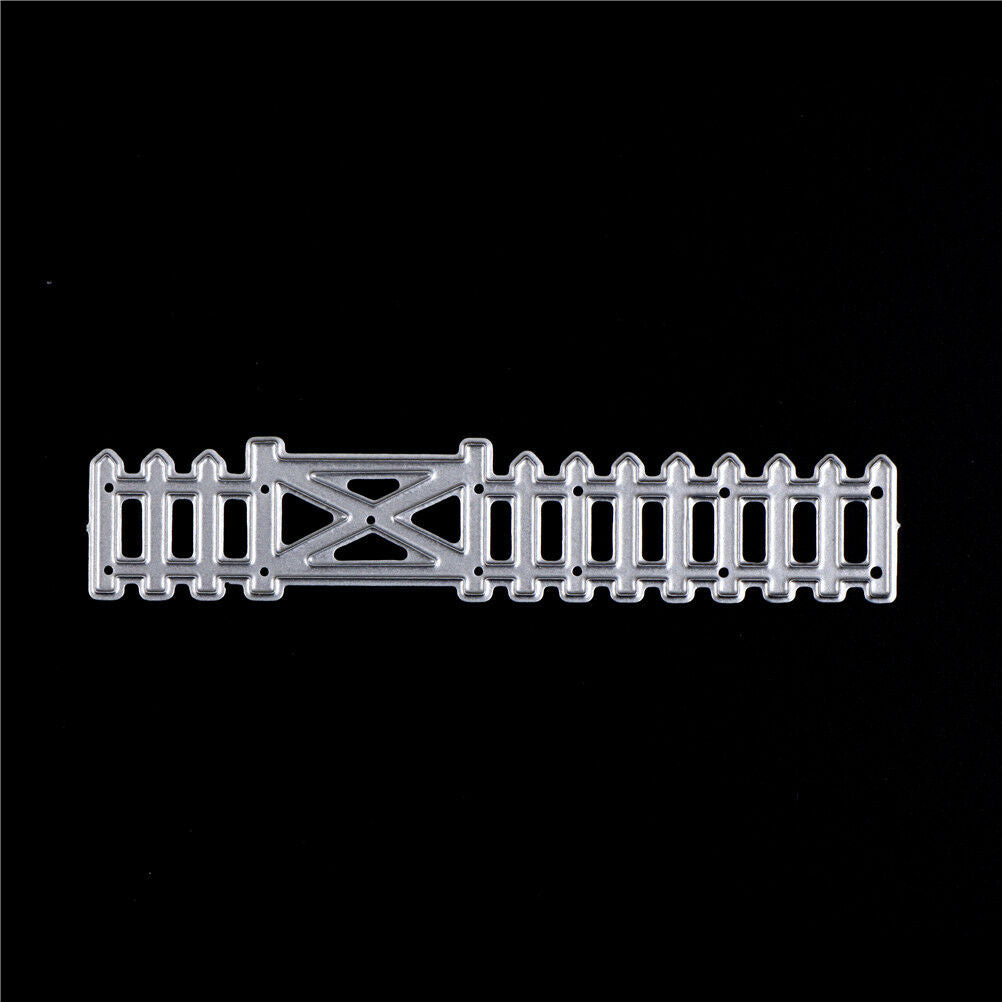 Fence Metal Cutting Dies Stencils For Scrapbooking DIY Album Cards Making.l8