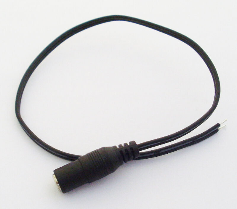 10pcs 5.5x2.1mm Female DC Power cable for CCTV Surveillance