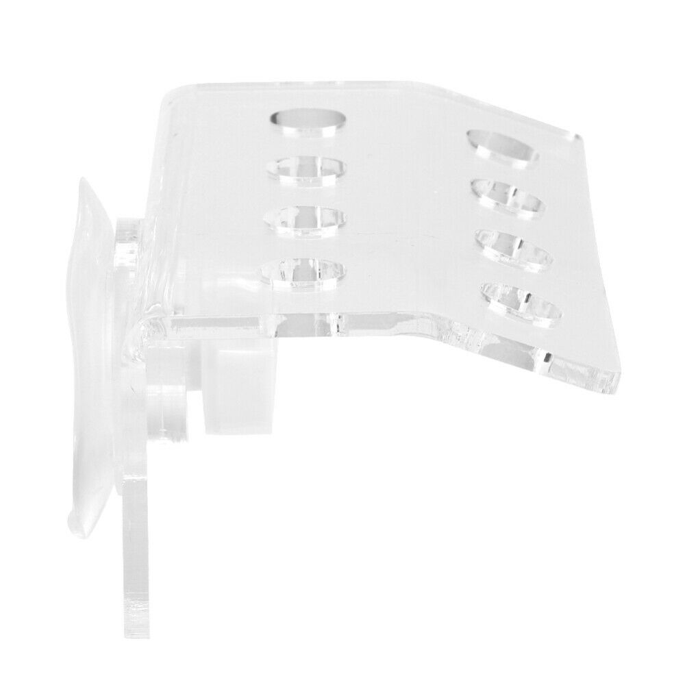 Aquarium Acrylic Coral Rack Fish Tank Coral Frag Holder Bracket W/ Suction Cup