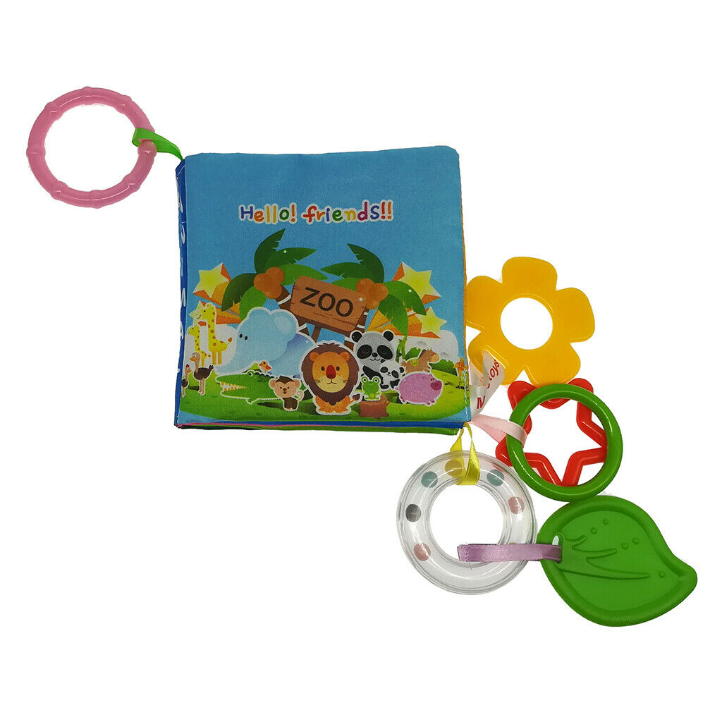 Early Educational Development Soft Cloth Book Baby Gift Zoo