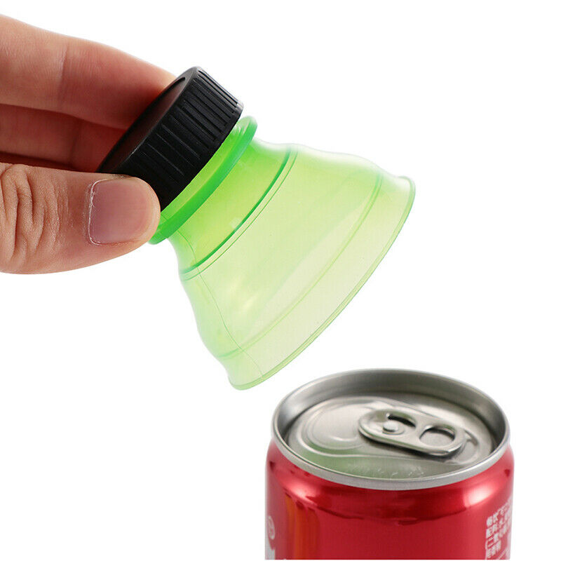 6X Soda Beer Beverage Can Cap Flip Bottle Top Lid Protector Snap On Cup Cover SJ