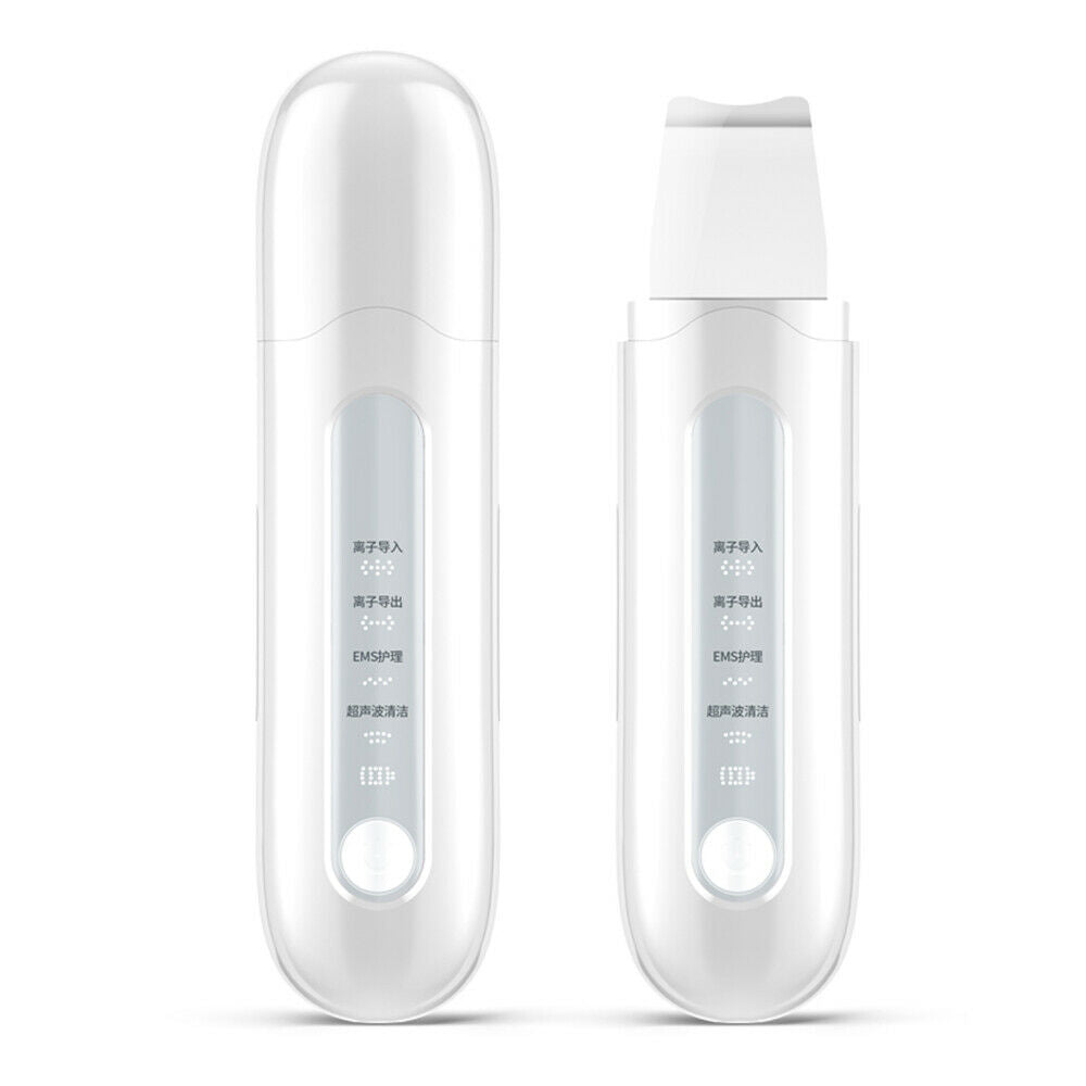 Ion Ultrasonic Skin Scrubber Blackhead Peeling Remover Facial Pore Deep Cleaning