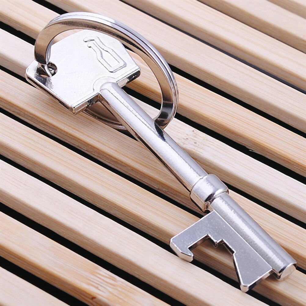 Key Portable Bottle Opener Beer Bottle Can Opener Hangings Ring Keychain T.l8