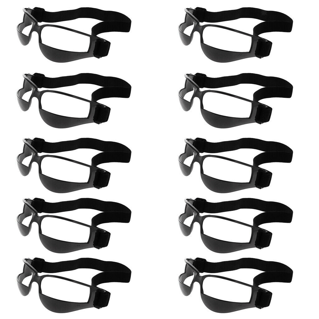 10pcs MagiDeal Basketball Glasses Frame Dribble Goggles