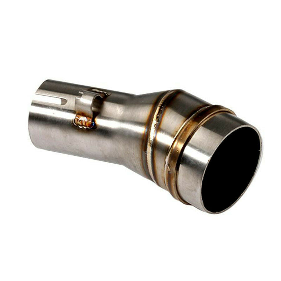 Motorcycle Exhaust Muffler Pipe Middle Pipe Connector Kit 51mm to 35mm Convertor