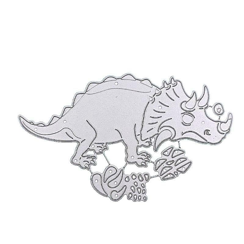 Triceratop Metal Cutting Dies Stencil DIY Scrapbooking Album Paper Card