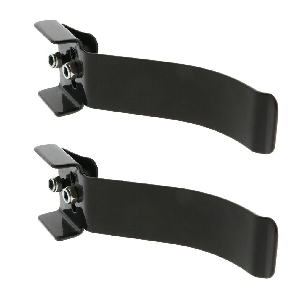 2pcs Stainless Steel Scooter Flex Brake Hardware Kit 100mm 110mm Black