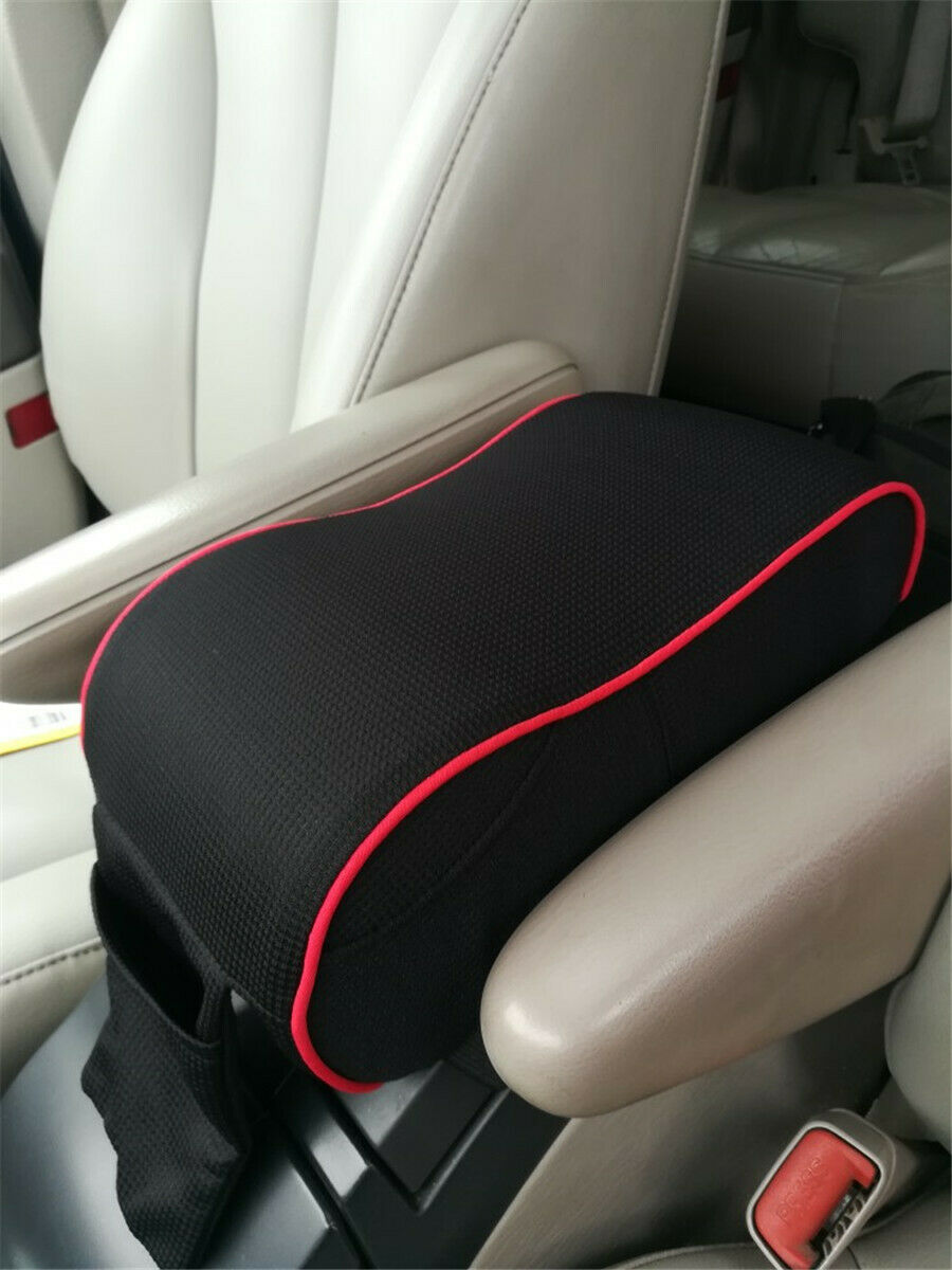 Breathable Soft Memory Foam Car Armrest Center Console Cushion All Seasons Cover