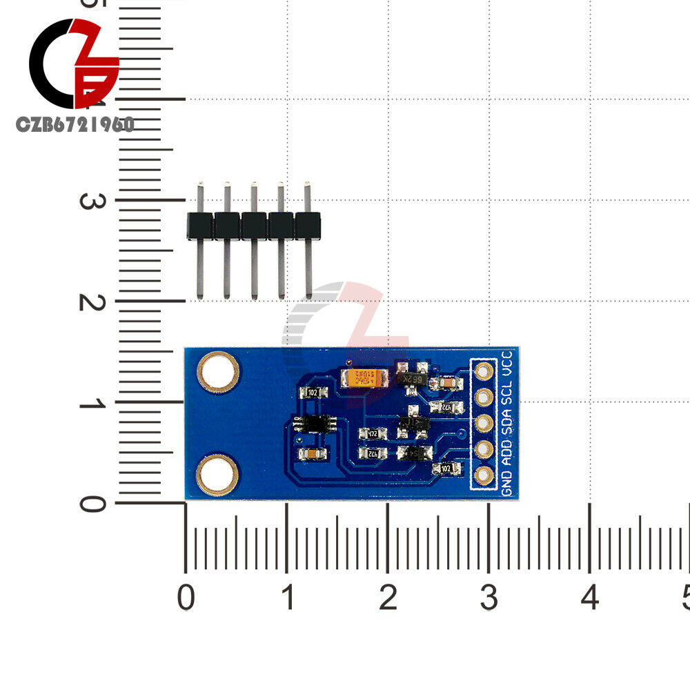 2Pcs BH1750FVI Digital Light intensity Sensor Module For Arduino 3V-5V powers
