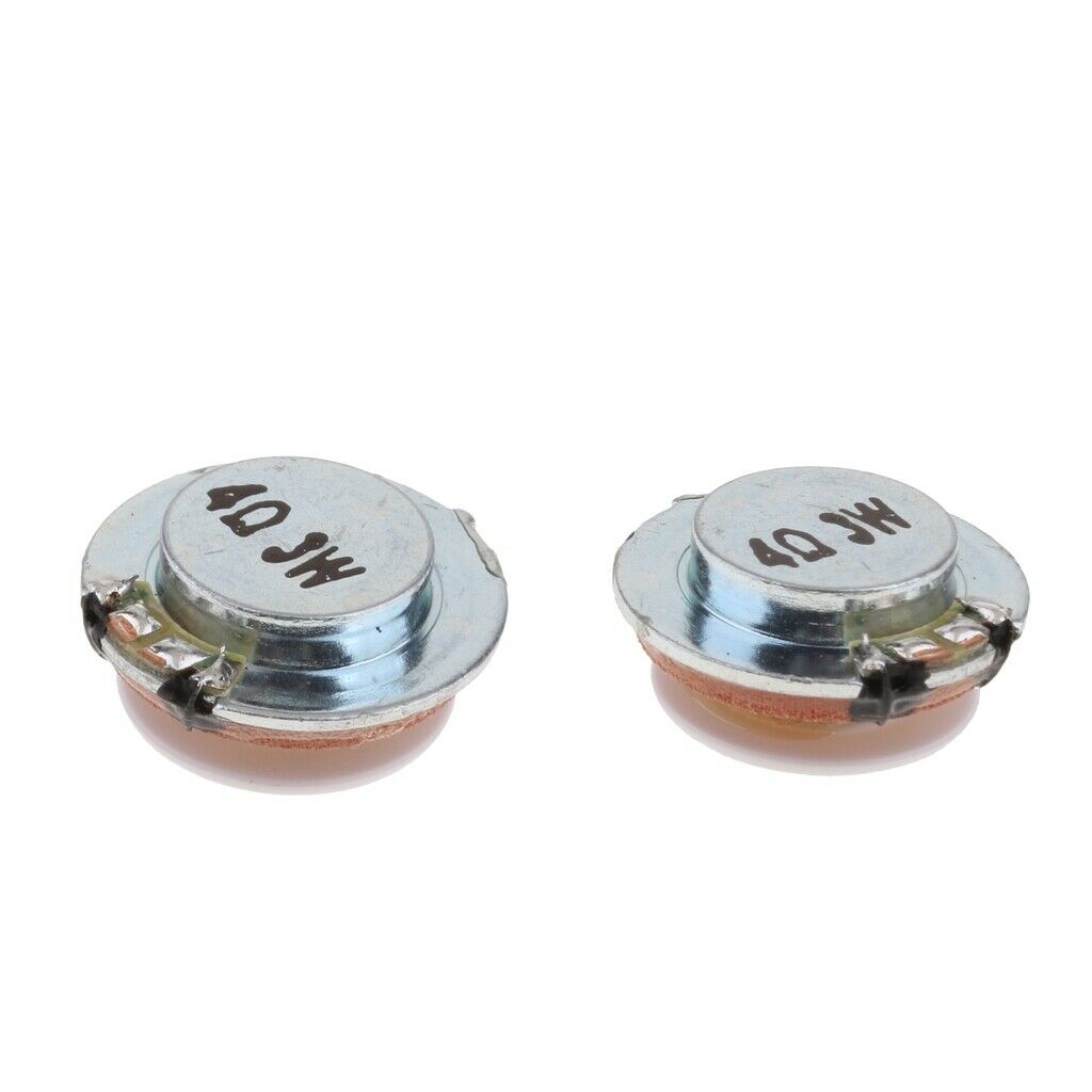 2Pieces Horn Plane Vibration Speaker Novel Resonance Speaker 27mm