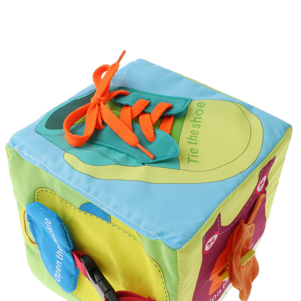 Zip, Snap, Button, Buckle, Lace,Tie Activity   Toddler Early Learning Basic