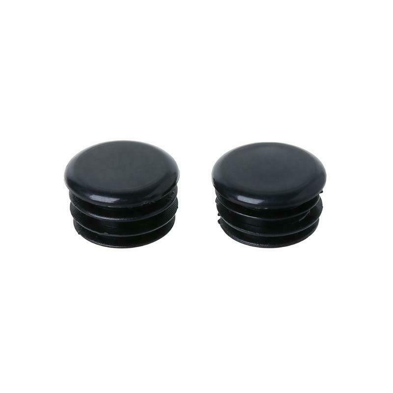 2 Pcs Bicycle Handlebar Cap Plug Dustproof Grips End Bar Plugs Plastic Stopper