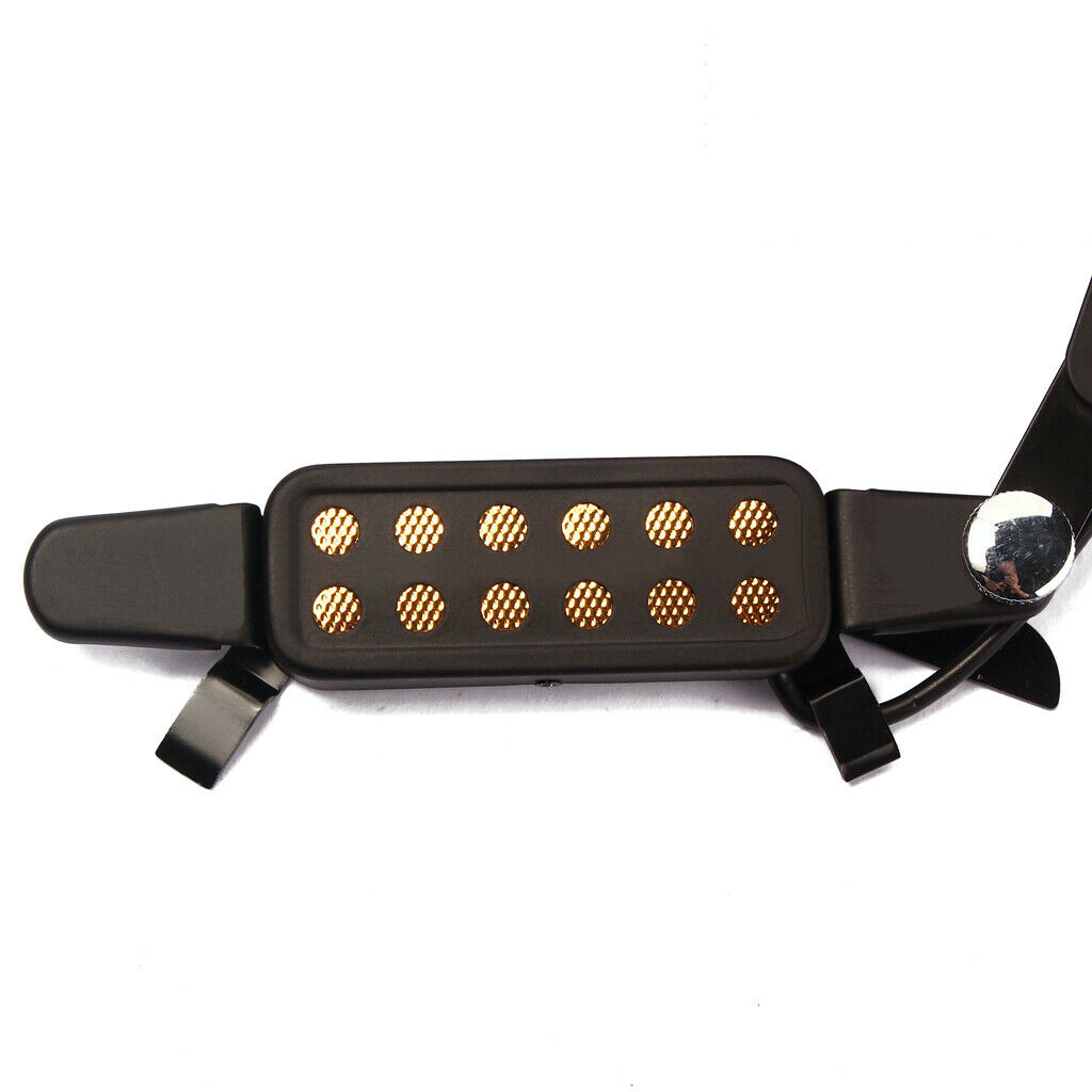 12 Holes Guitar Transducer Pickup Pickup With  Cable For Acoustic Guitar,