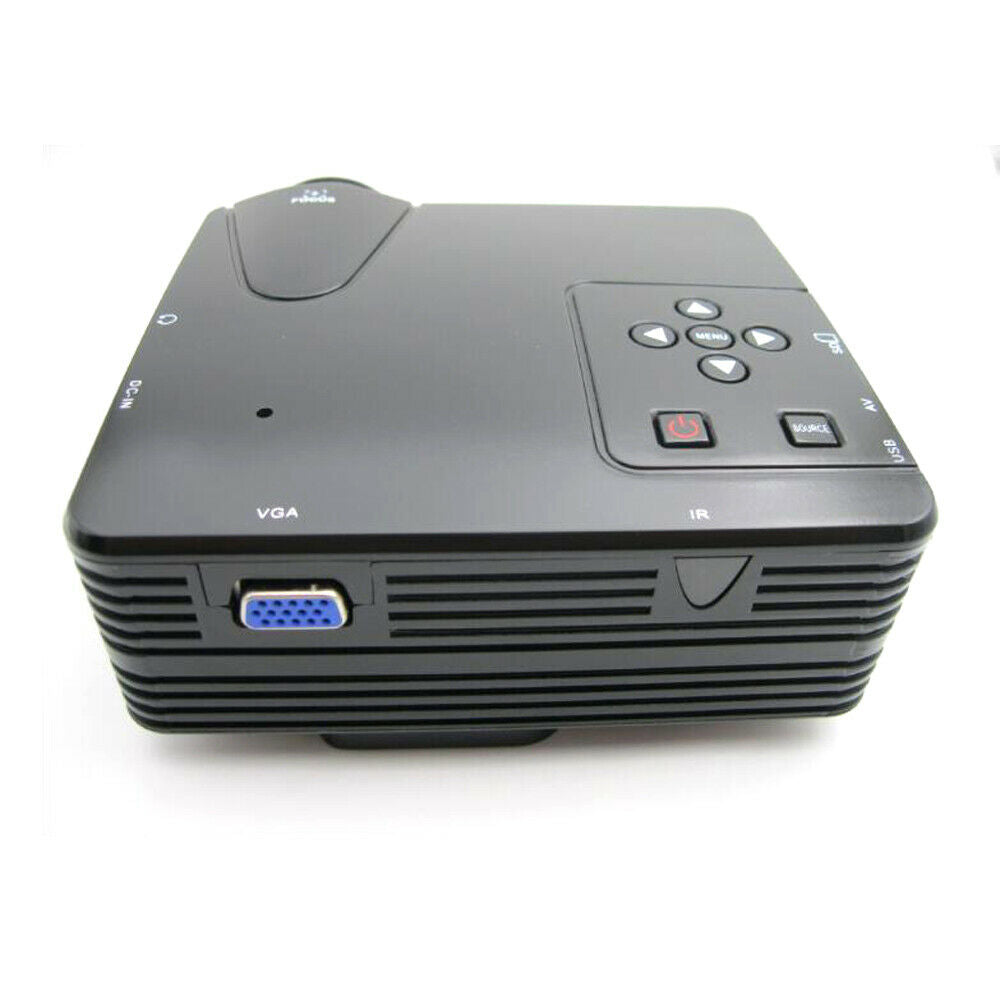 Mini LED Projector H80 LED Orthographic Projection 80Lumen 1080P
