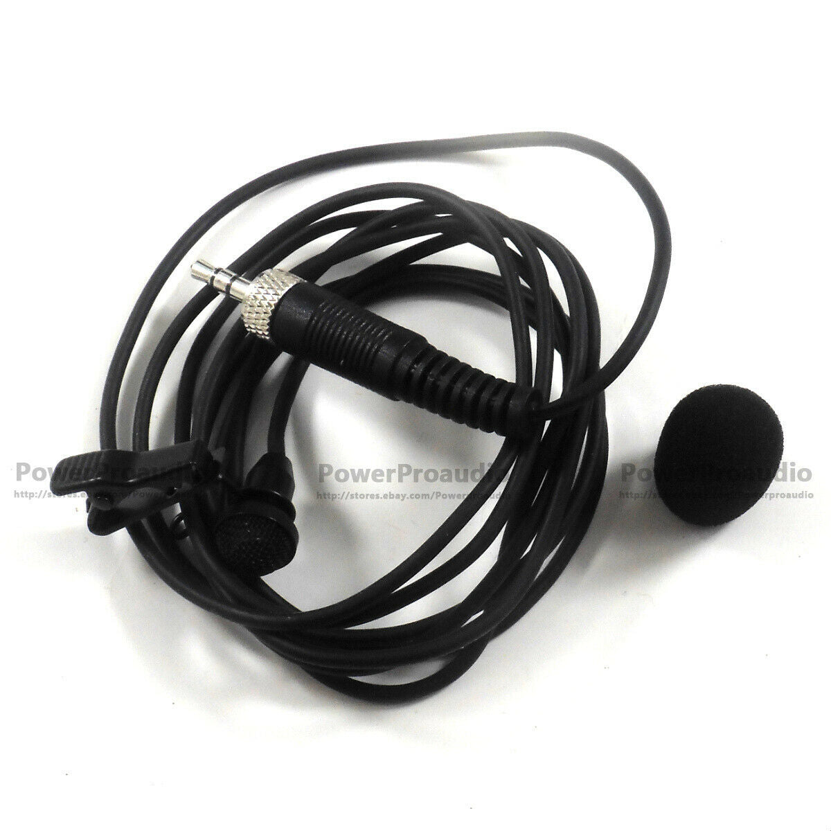 Lapel Microphone Replacement Lavalier Mic For Sennheiser with Metal Windscreens