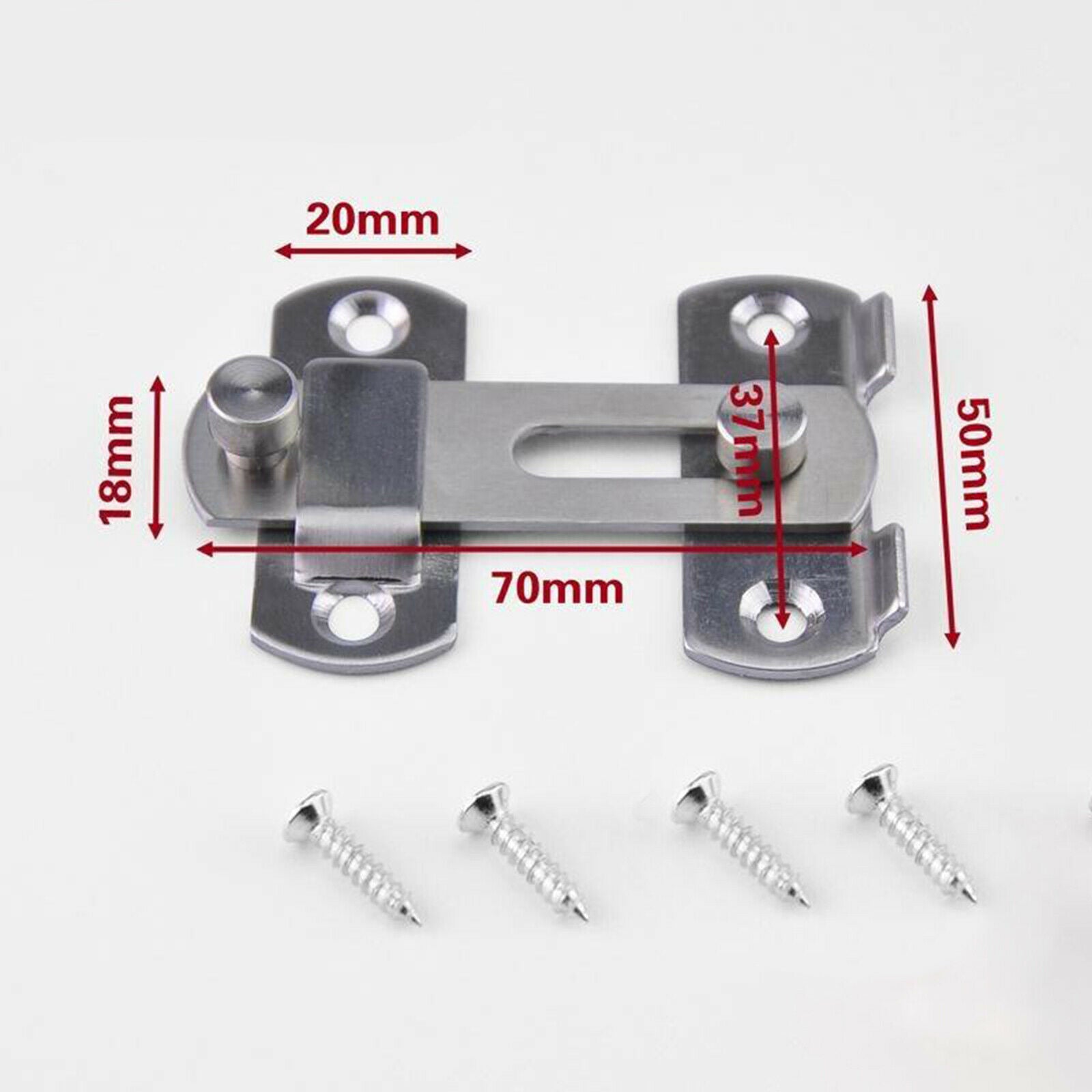 Stainless Steel Door Latch Latch Buckle For Home Bedroom Supplies Ornament S