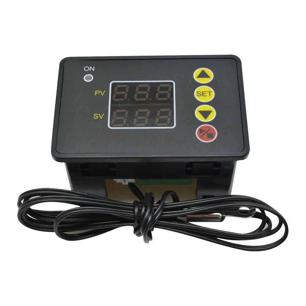 W2310 Thermostat Digital DC 24V Red+ Blue Dual LED Temperature Controller Sensor
