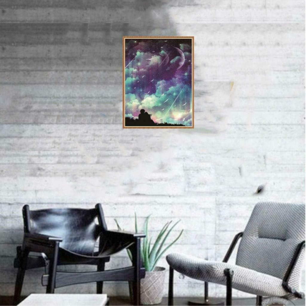 Full Drill DIY Diamond Painting Embroidery Cross Stitch Kit Home Decor 3