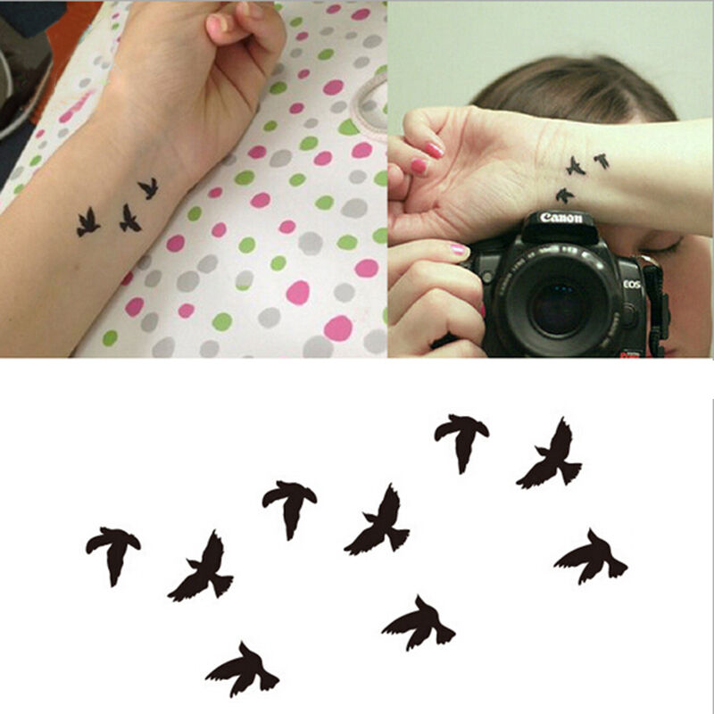 New Temporary Tattoo Stickers Temporary Body Art Waterproof Pattern NTJCAUBD
