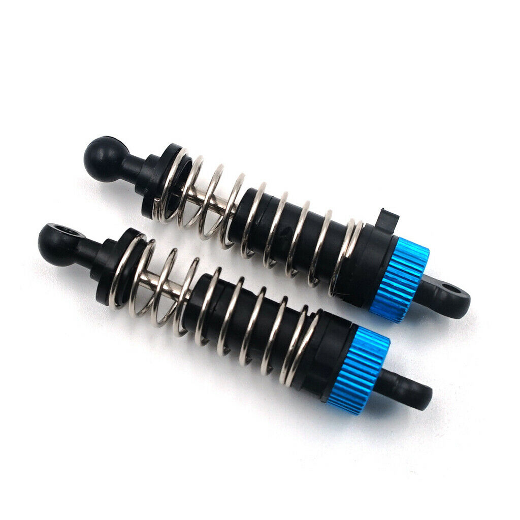2pcs 1/18 Plastic Front Shock Absorber Shock Absorber for Wltoys