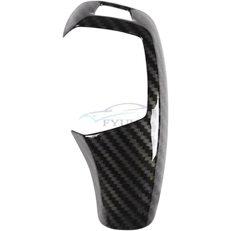 1×ABS Carbon Fiber Style Gear Shift Cover Trim For BMW 3 Series F30 GT 2013-2018