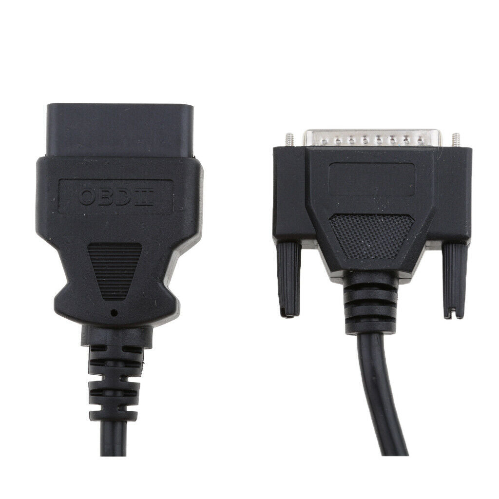 DB25 25Pin to 16 Pin OBD II Car Auto Diagnostic Adapter Converter Cable