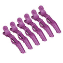 6PCS Makeup Hair Styling Clips Thick Hair Cutting Alligator Clips Barrettes