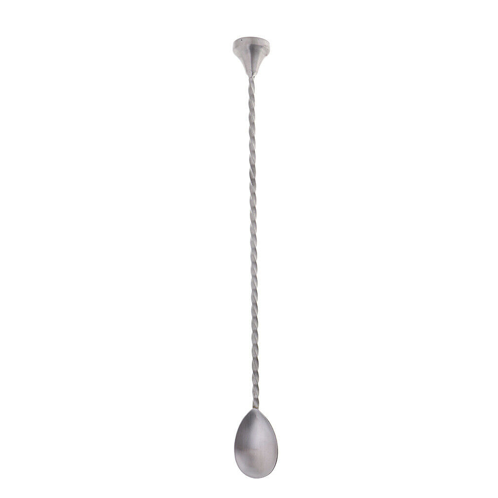 Stainless Steel Bar Home Kitchen Bar Dining Spoon for Cocktail Wine Mixing C